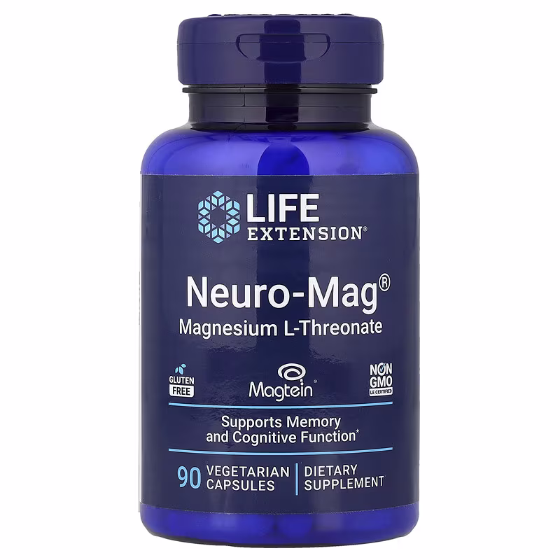Neuro-Mag (L-Treonato) Life Extension