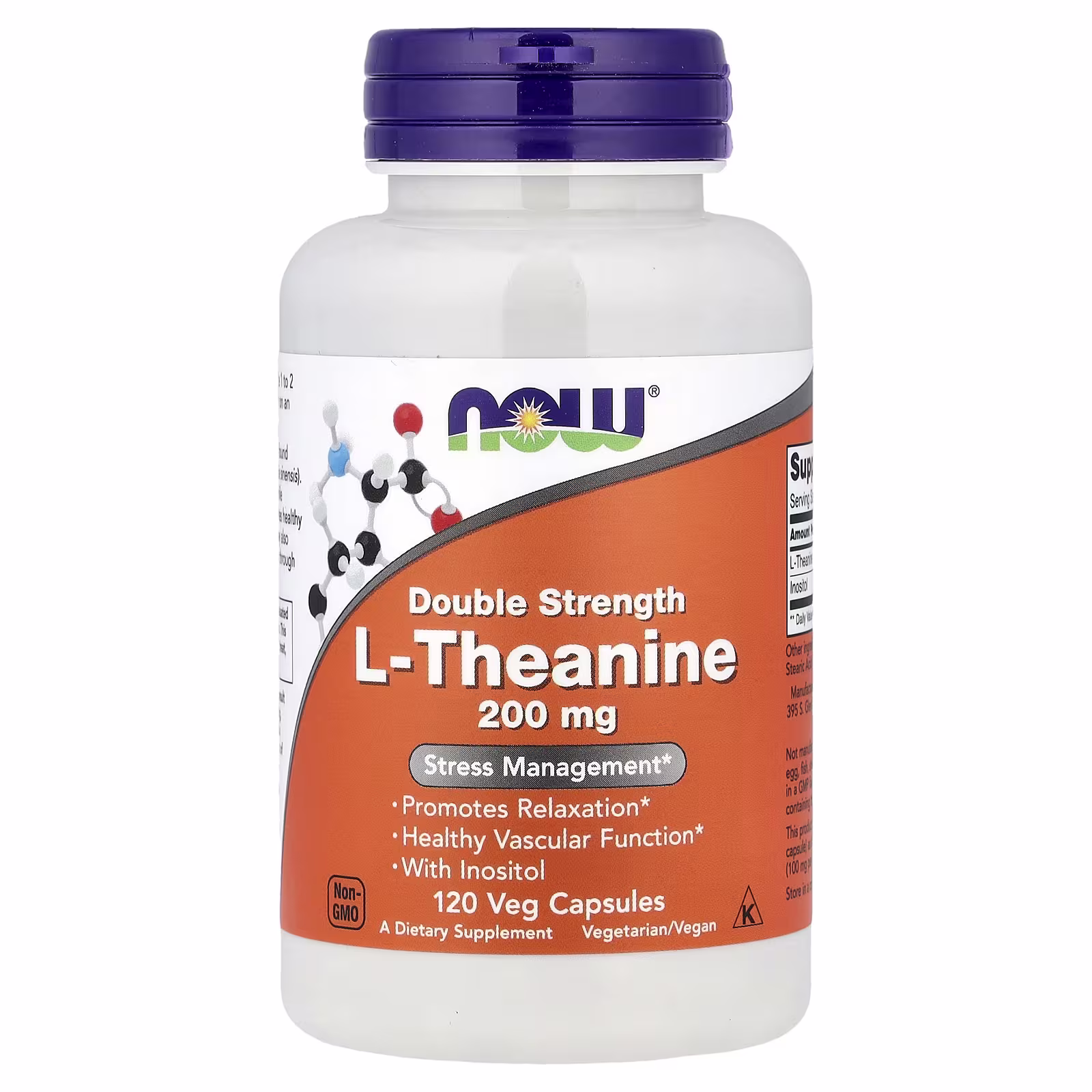 L-Theanine 200 mg Now Foods
