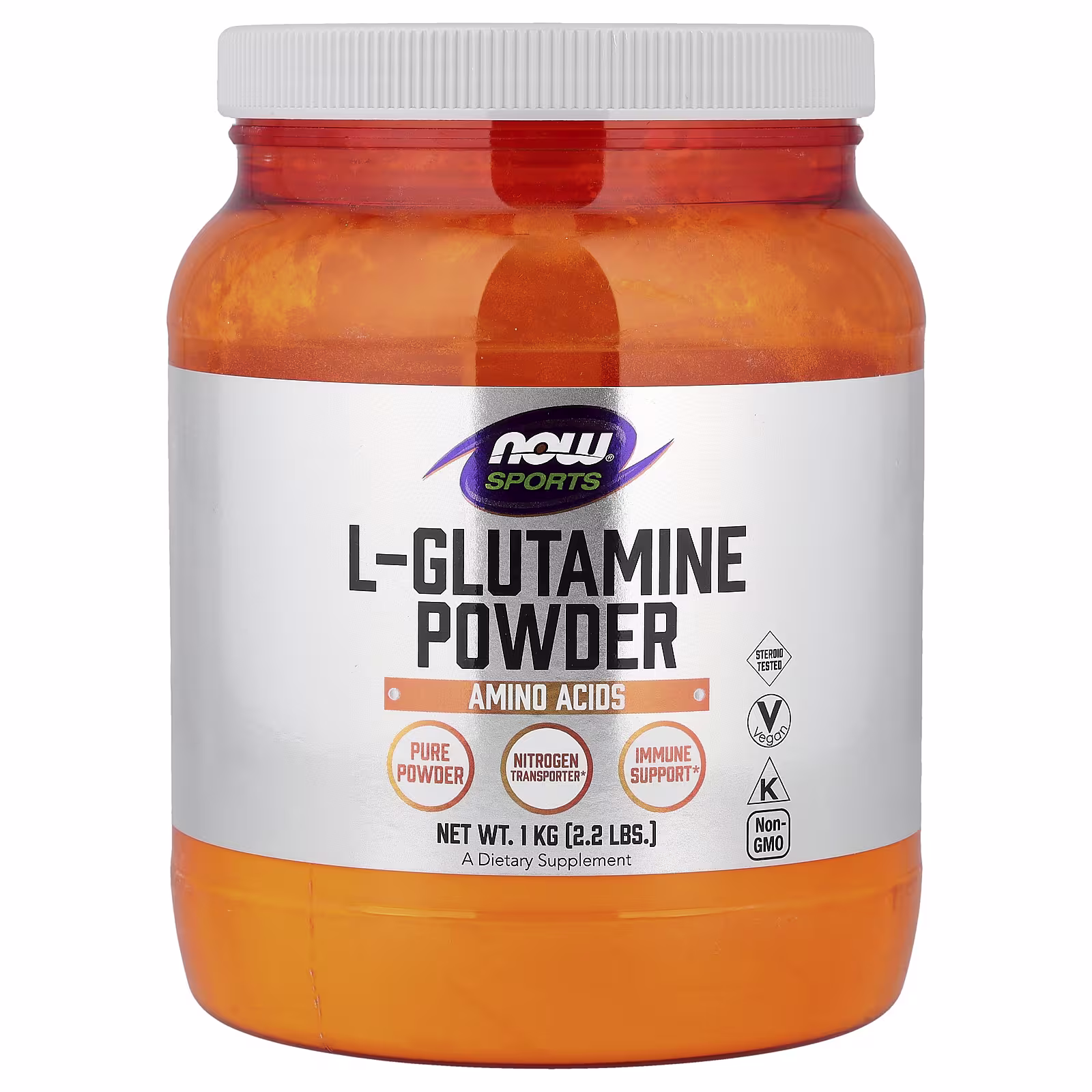 L-Glutamine Powder NOW Foods Gloryfeel