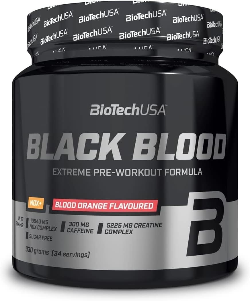 Límites Black Blood Pre Workout BiotechUSA