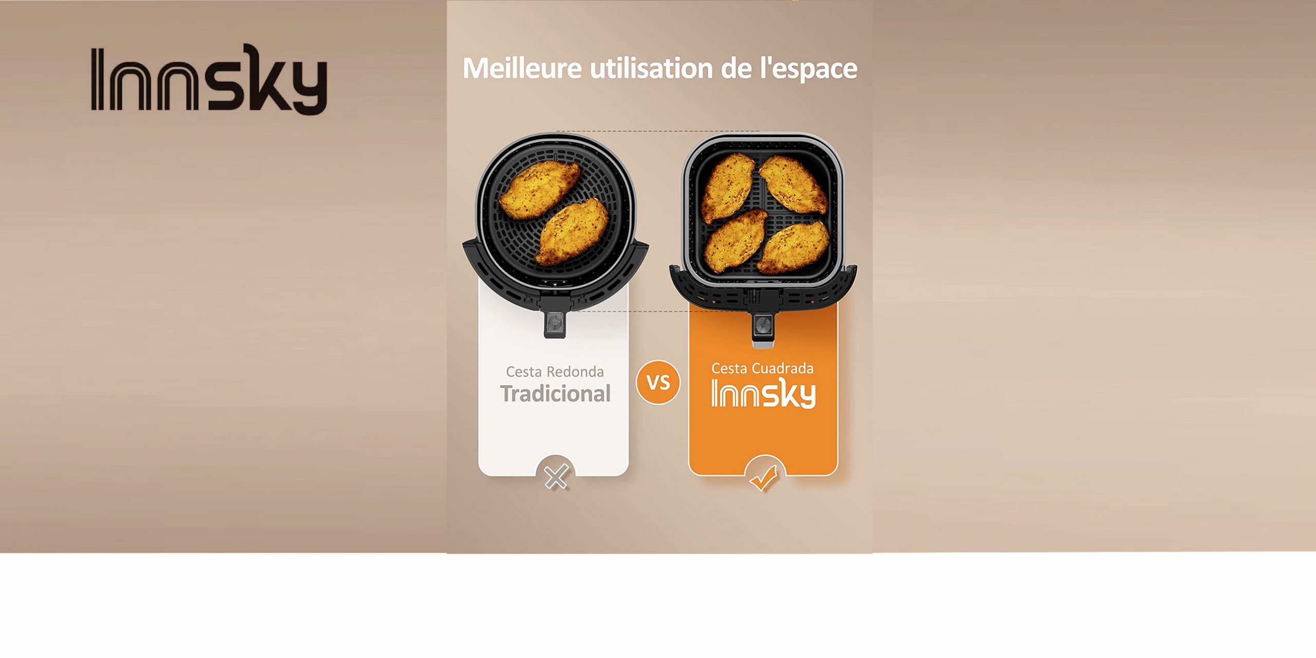 FREIDORA DE AIRE INNSKY