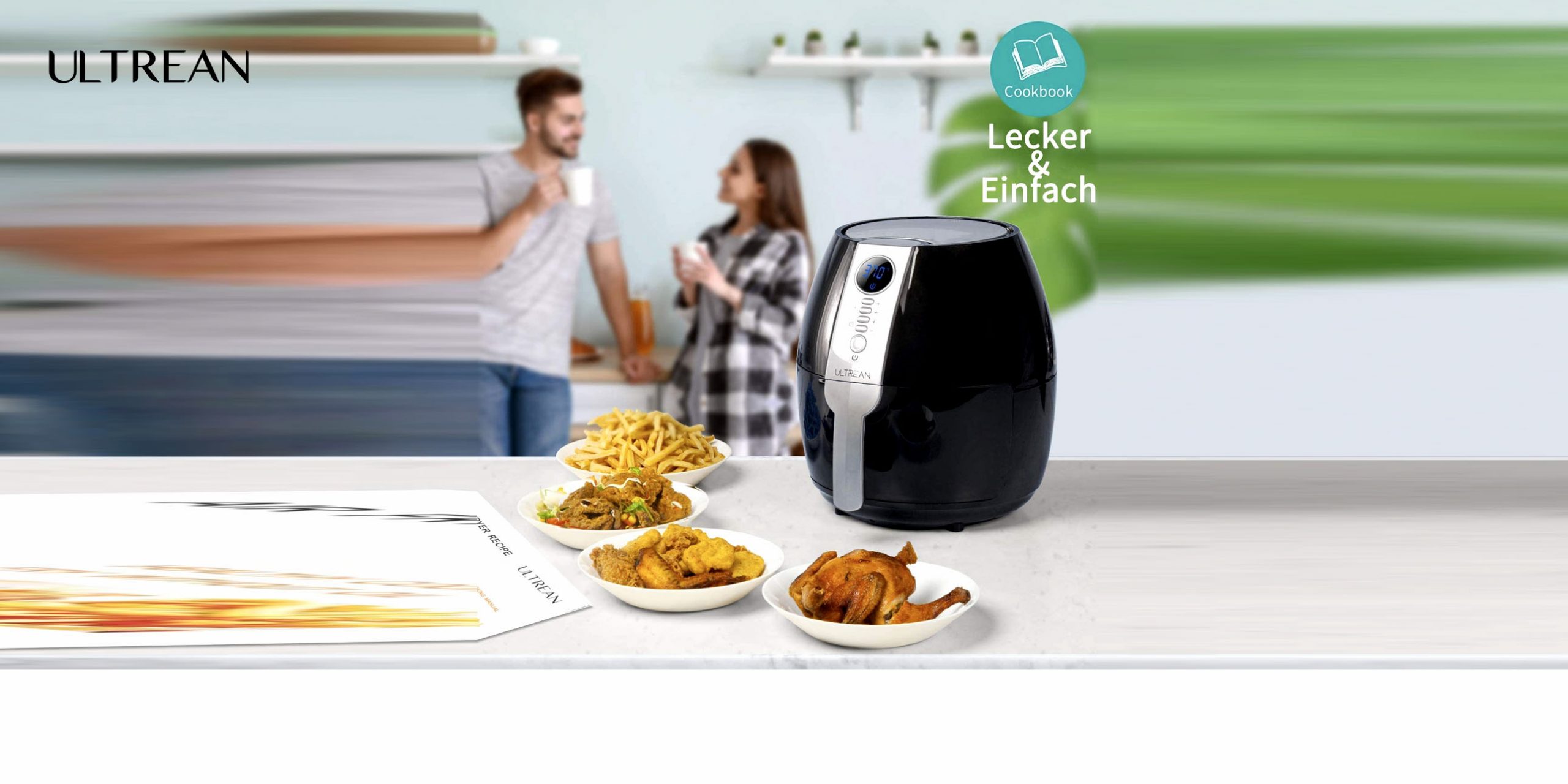 Freidora sin aceite Ultrean