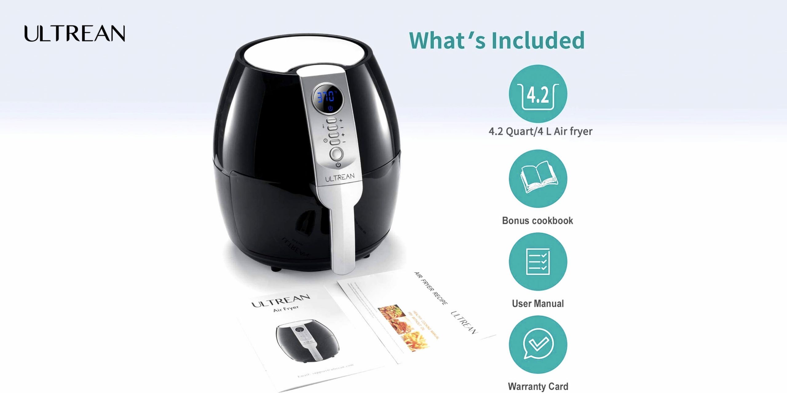 Freidora sin aceite Ultrean