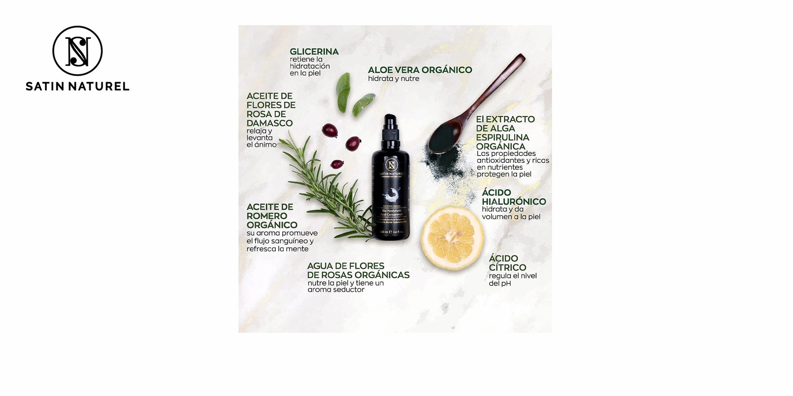 SATIN NATUEL Sérum facial