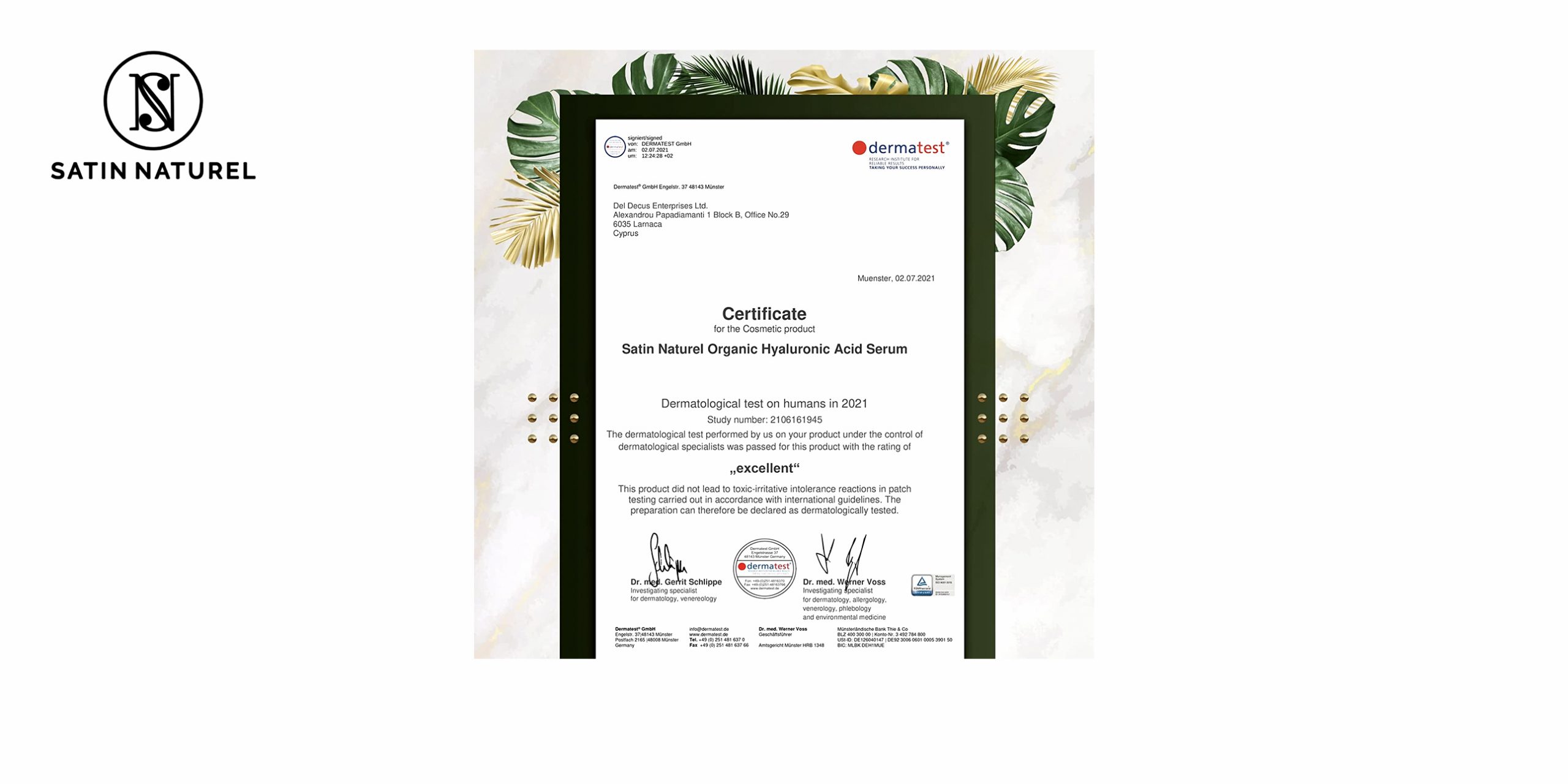 SATIN NATUEL Sérum facial