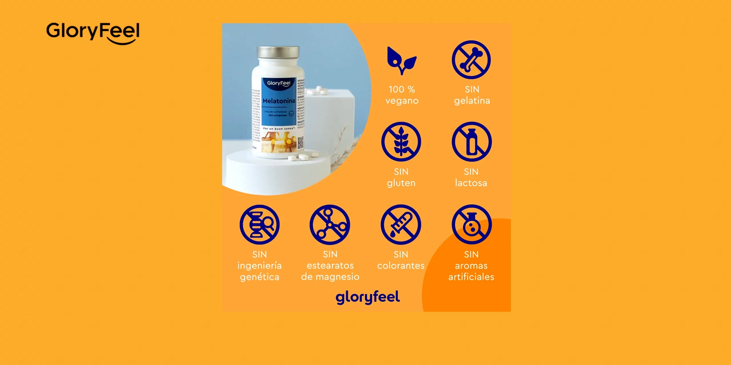 MELATONINA GLORYFEEL