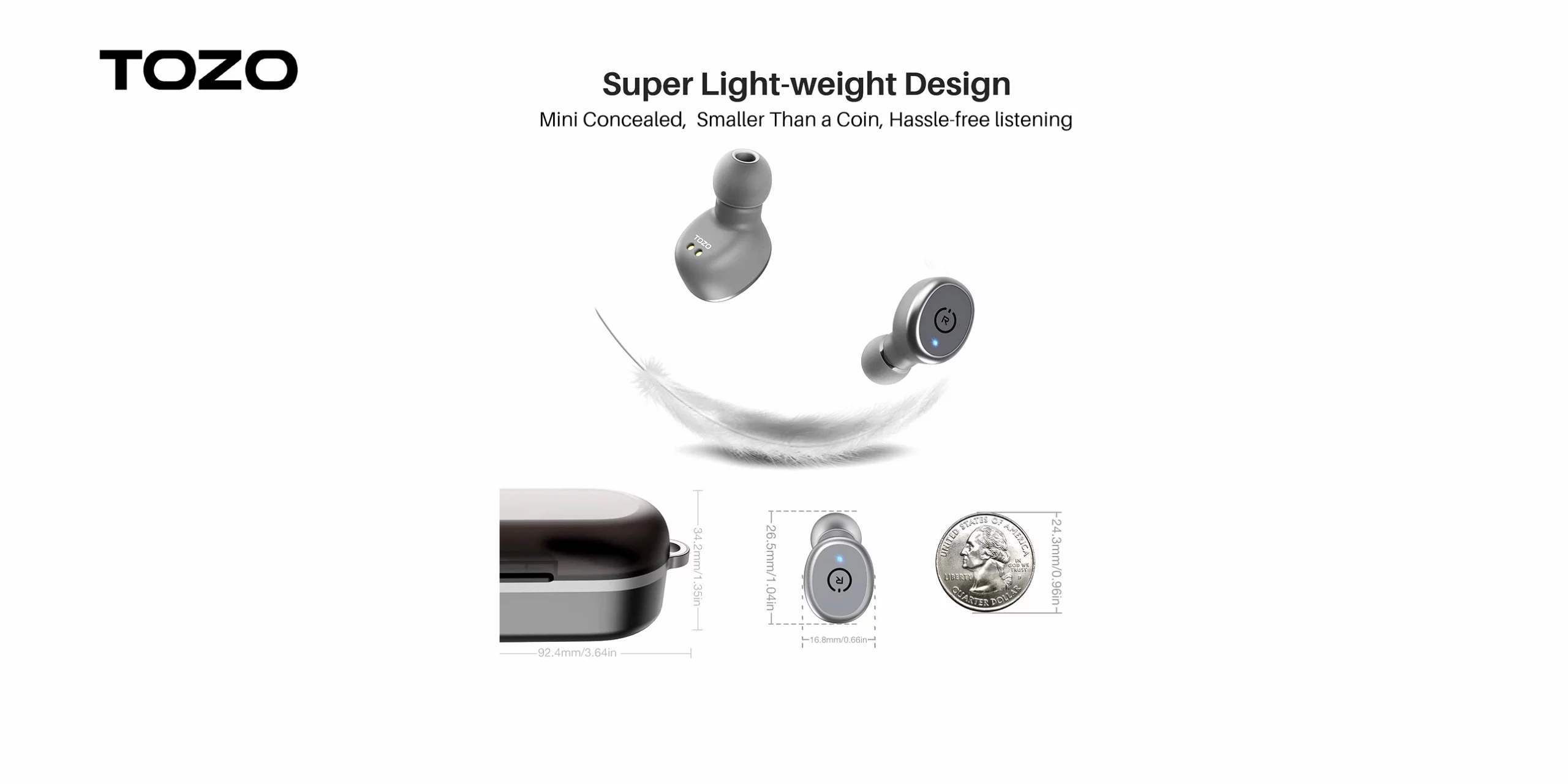 AURICULARES INALÁMBRICOS TOZO