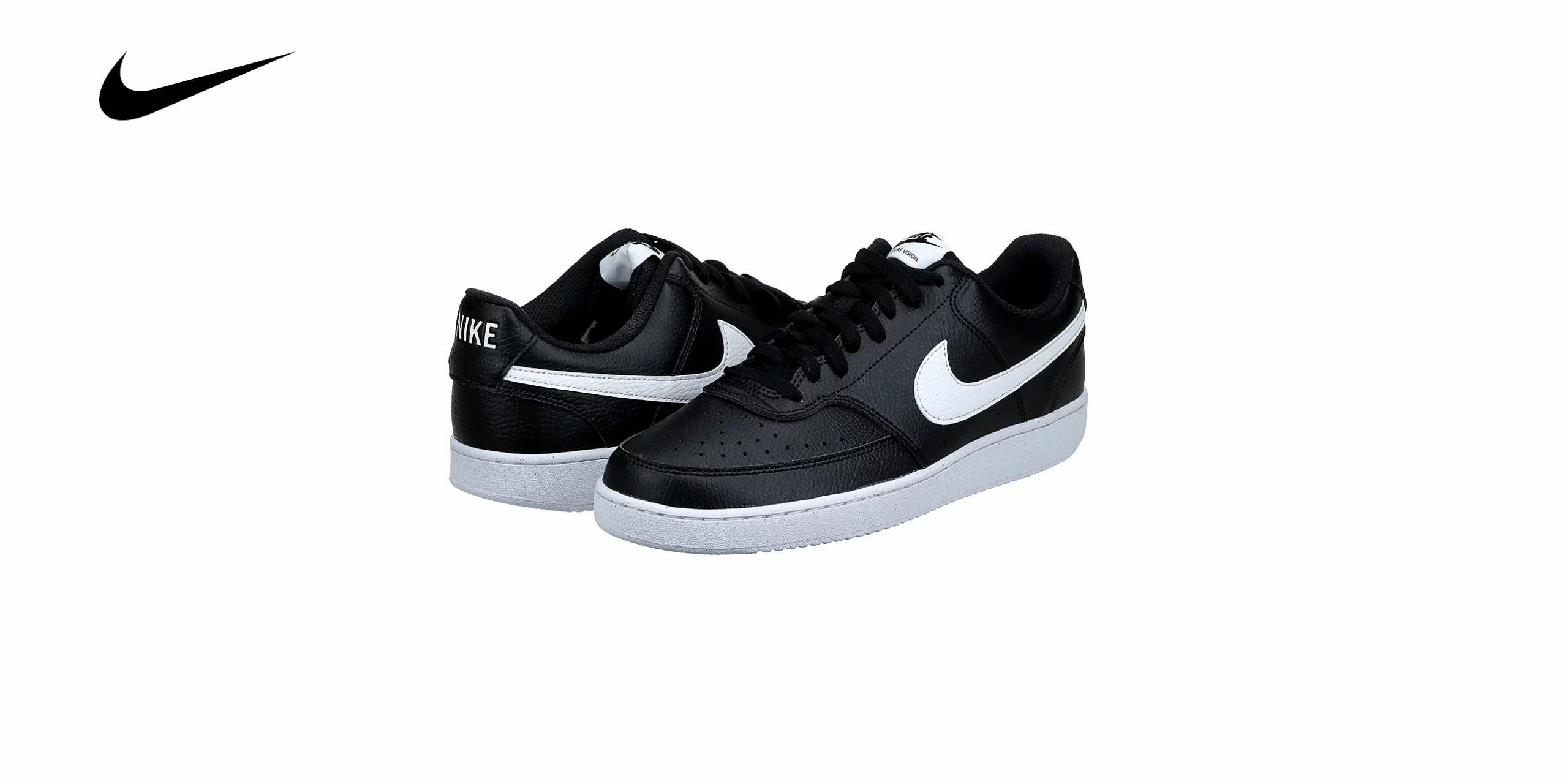 NIKE Court Vision Low Next Nature - Negra