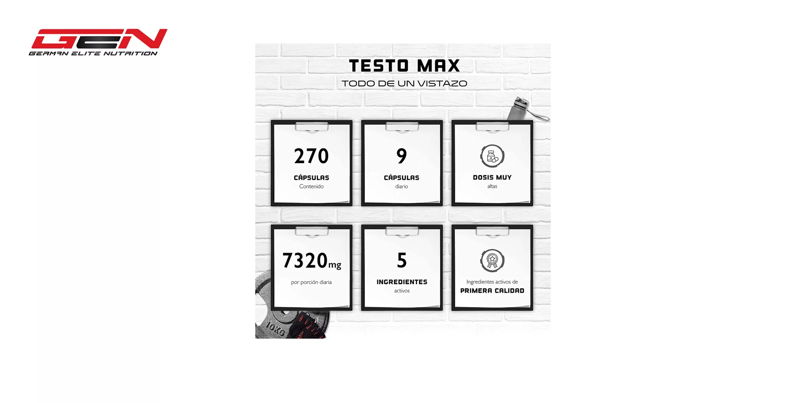 TESTO MAX DE GEN