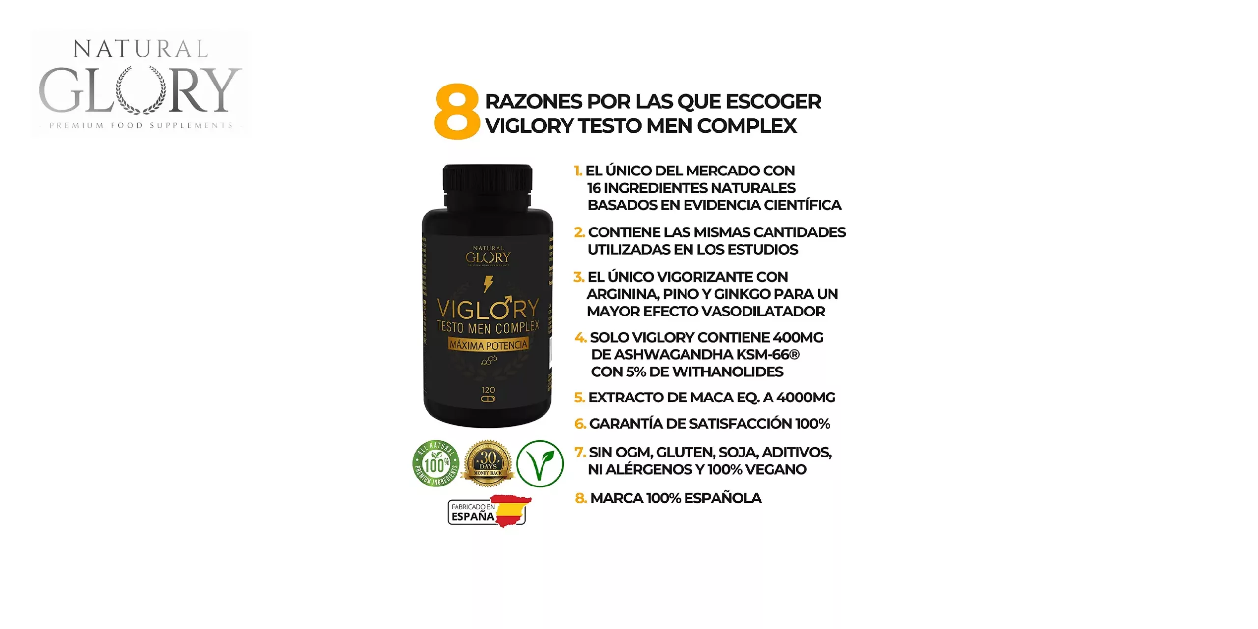 VIGLORY TESTO MEN COMPLEX NATURAL GLORY