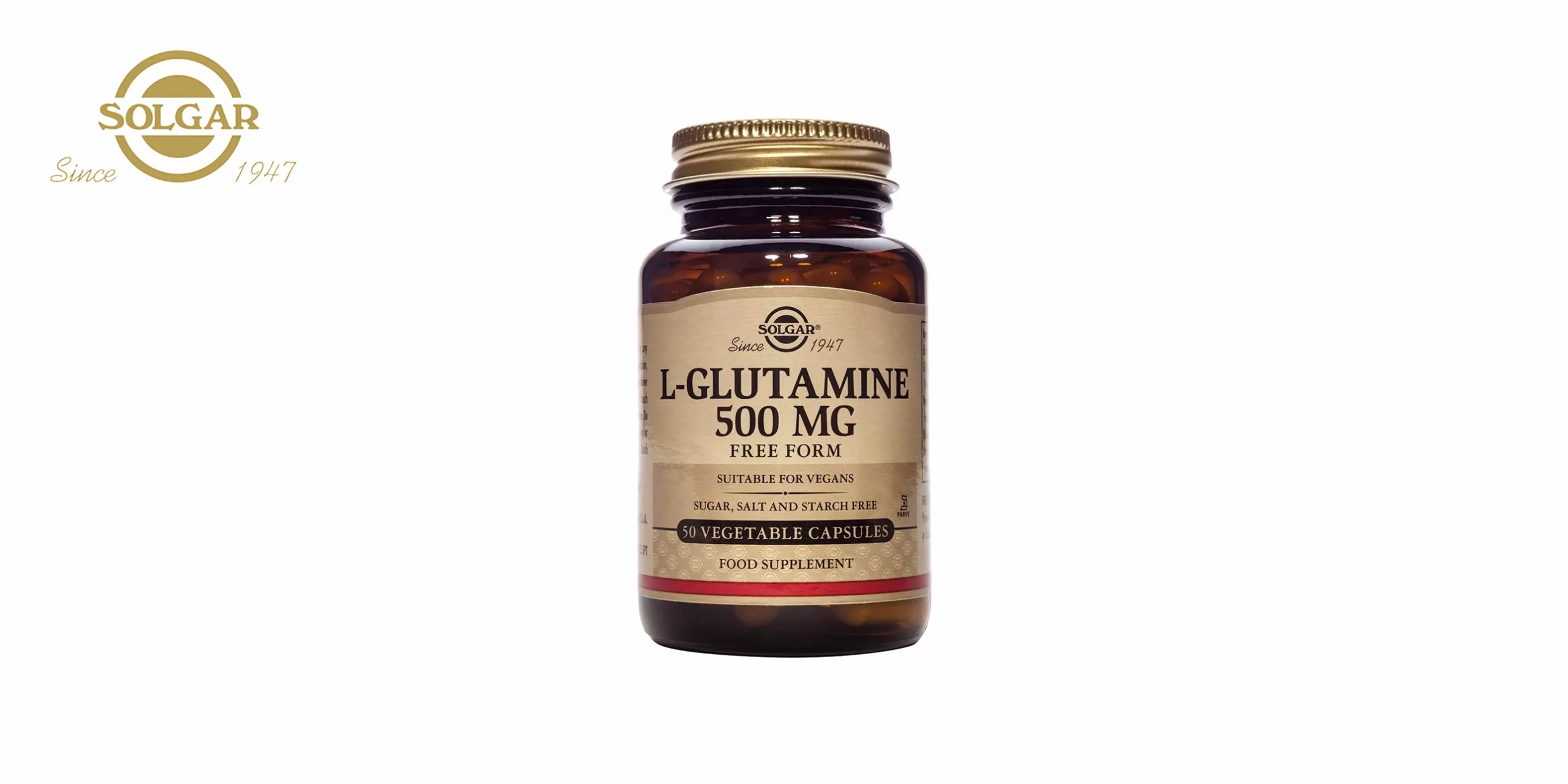 BOTE GLUTAMINA SOLGAR 500MG