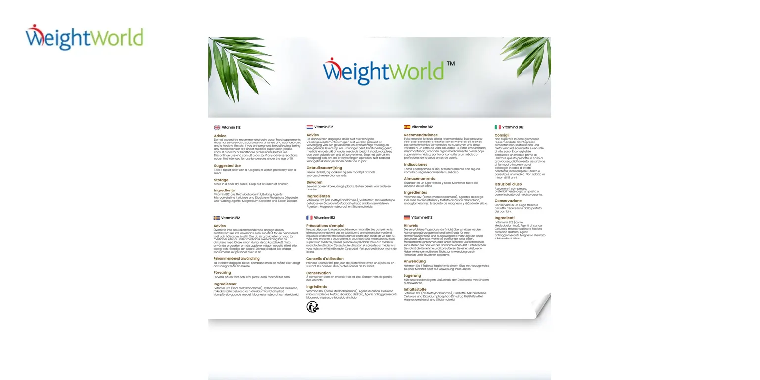 VItamina B12 WeightWorld