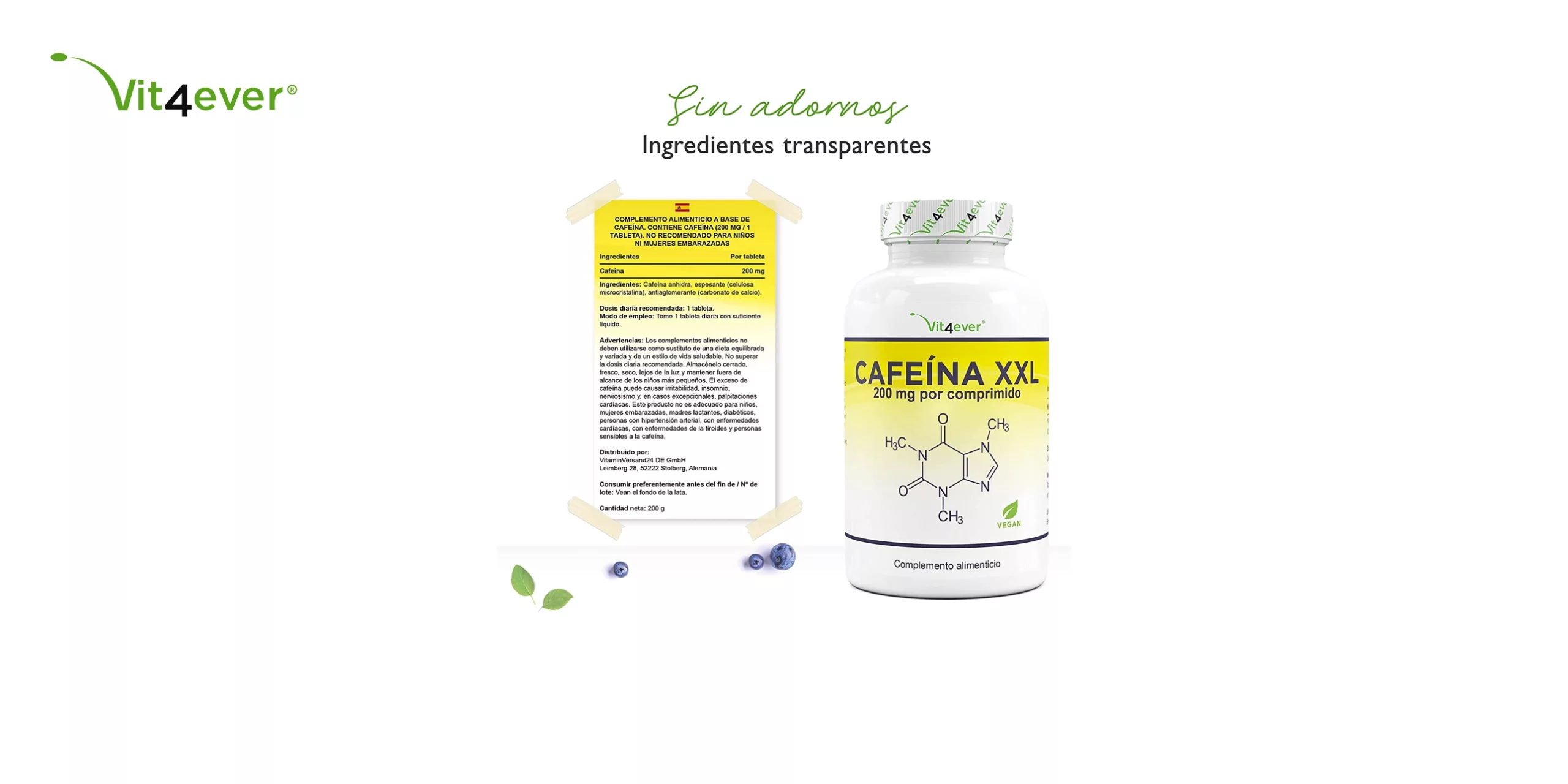 Cafeina XXL vit4ever